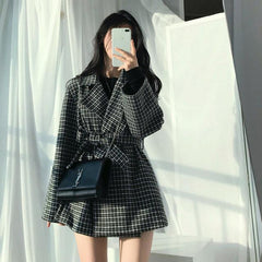 Rira Plaid Dress