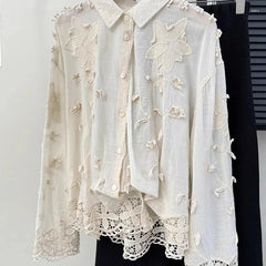 Linen Embriodery Shirt