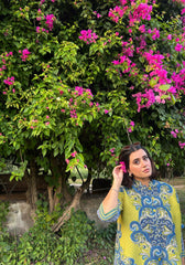 Chartreuse Elegance Pleated Co-ord Set