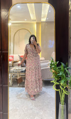 Ika Printed Dress( Flower Print)