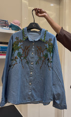 Ginny Denim Embellish Shirt