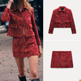 Serena Tweed Coord Set