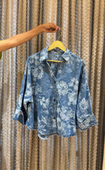 Floral Denim Shirt