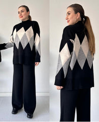 Diamond Knit Co-ord Set