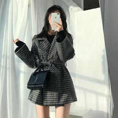 Rira Plaid Dress