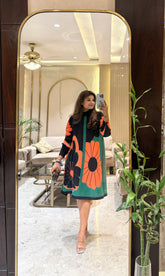 Bold Bloom Shift Dress