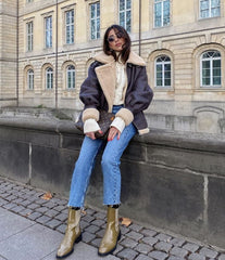 Leather Faux Jacket