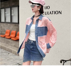 Max Denim Cutwork Shirt