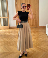 Monarch Contrast Maxi Dress