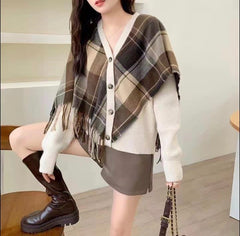 Veronica Top ( Off White Tone)