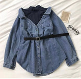 Hazel Denim Shirt Dress