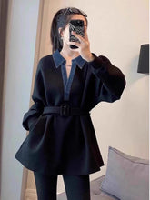 Dasha Collar Contrast Sweatshirt