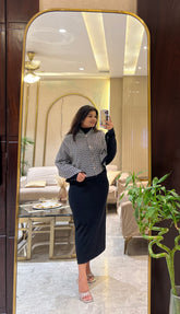 Sama Dress With Cape