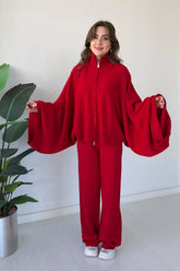 Scarlet Knit Coord Set