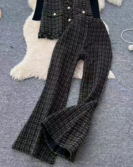 Paisley Tweed Three-Piece Luxury Co-Ord Set