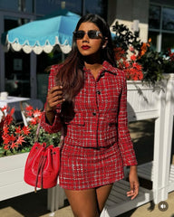 Serena Tweed Coord Set