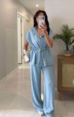 Skyline Ease Denim Lounge Set