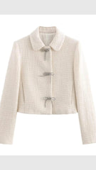 Tweed Bow Jacket