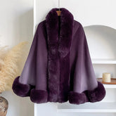 Kira Faux Fur Cape