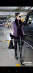 Kira Faux Fur Cape