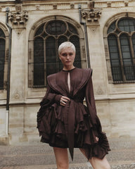 Roba Ruffle Mini Dress