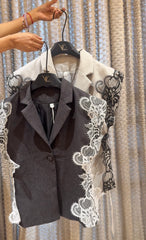 Midnight Lace Blazer