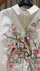 Hannah Embrioderd Shirt