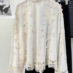 Linen Embriodery Shirt