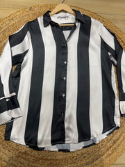 Satin Stripe Shirt