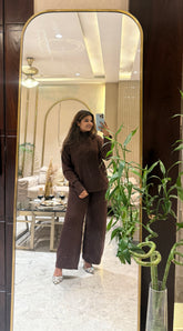 Mocha Embellish Coord Set