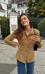Camille Suede Jacket
