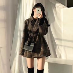 Rira Plaid Dress