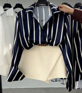 Satin Stripe Shirt