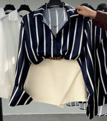 Satin Stripe Shirt