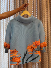 Elize Shirt ( Blue Tone )