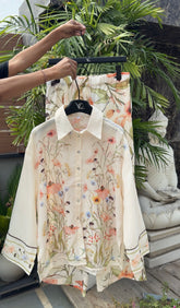 Reka Cotton Linen Coord Set