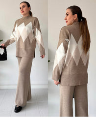 Diamond Knit Co-ord Set