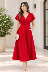 Roe Belted Dress