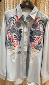 Ginny Embriodered Shirt