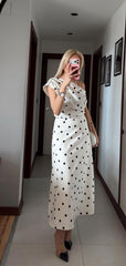 Riveria Polka Dress