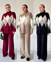 Diamond Knit Co-ord Set