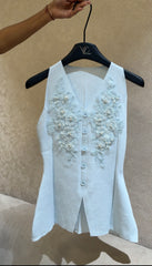 Pearl Embellish WaistCoat