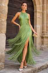 Roman Fringes Dress
