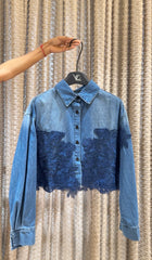 Iktara Denim Lace Shirt