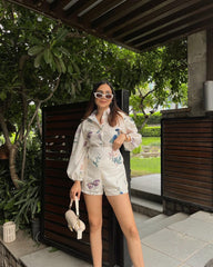 Jasmin Linen Coord Set