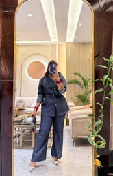 Soft Denim Power Coord Set