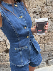 Camlie Denim Coord Set