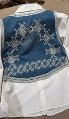 Daisy Embellish Shirt ( Luxe Edit)