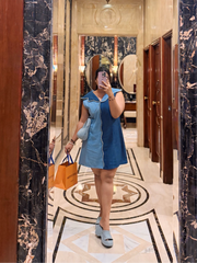 Zairah Denim Dress