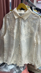 Ziya Linen Embridoery Shirt